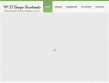 Tablet Screenshot of eltiemporecobrado.com